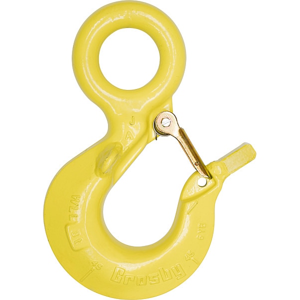 Crosby Sling Hook, Alloy Steel, 1 3/8", 10,800 lb 1298497 Zoro