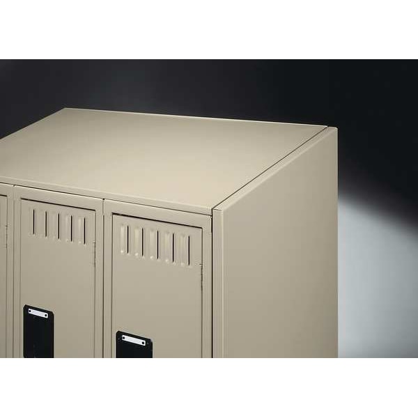 Def Tk② Tennsco Wardrobe Locker, 36 in W, 18 in D, 78 in H, (1) Tier