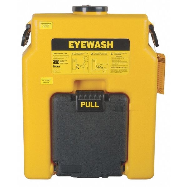 Encon Eyewash Station in Yellow 01104050 Zoro