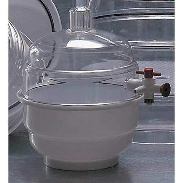 Sp Scienceware Space Saver Vacuum Desiccator, 63/4 Dia. F420100000 Zoro