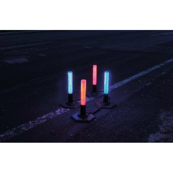 Emi LED 5-Stage Baton/Flare Kit, Red/Blue 2014 | Zoro