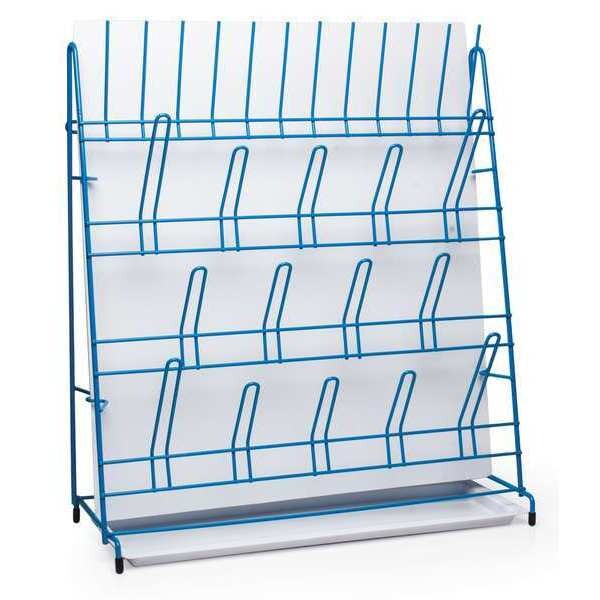 Sp Scienceware Lab Rack Drain, 19X16.75X6.5, Poly, Blue H18805-0000 | Zoro