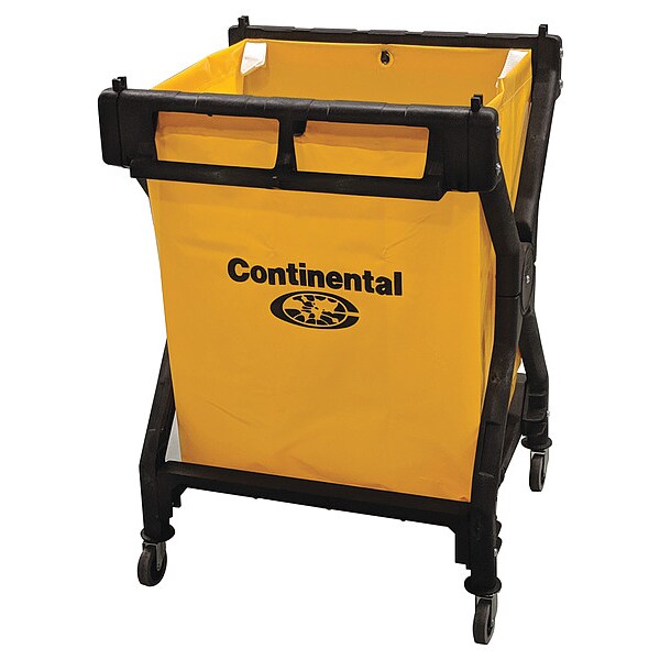 Continental Commercial Products Folding Cart, Plastic, 37? In x 36 In