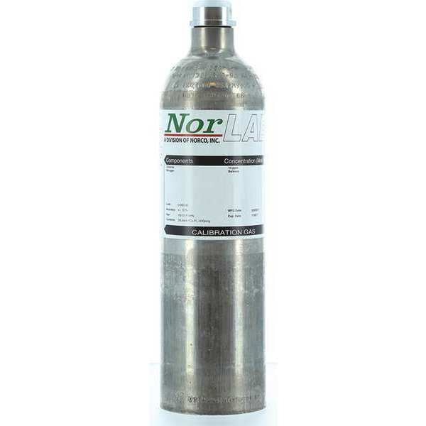 Norco Calibration Gas Cylinder, 29L F106710PN