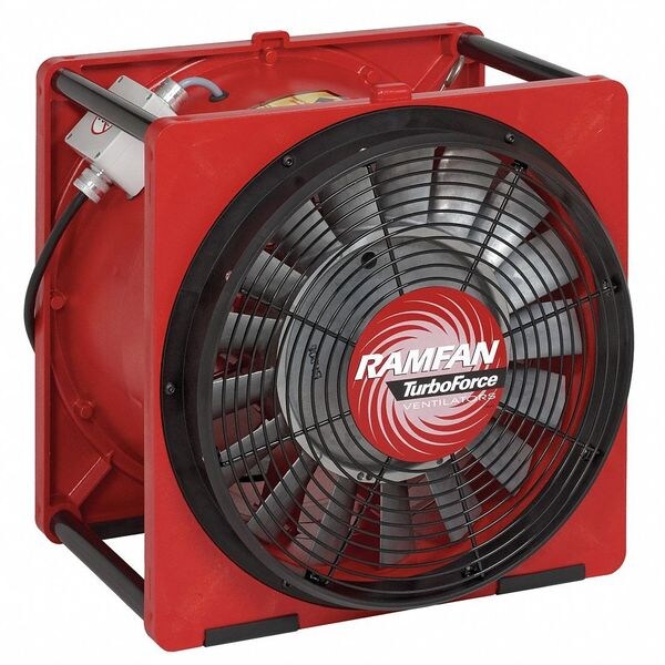 Ramfan Smoke Eject.Fan, Axial, 16 In, 1/2HP, 115V EFC50 | Zoro