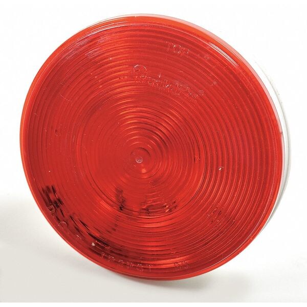 Truck-Lite Stop/Tail/Turn Light, Red, 4-5/16 Dia 40202R | Zoro