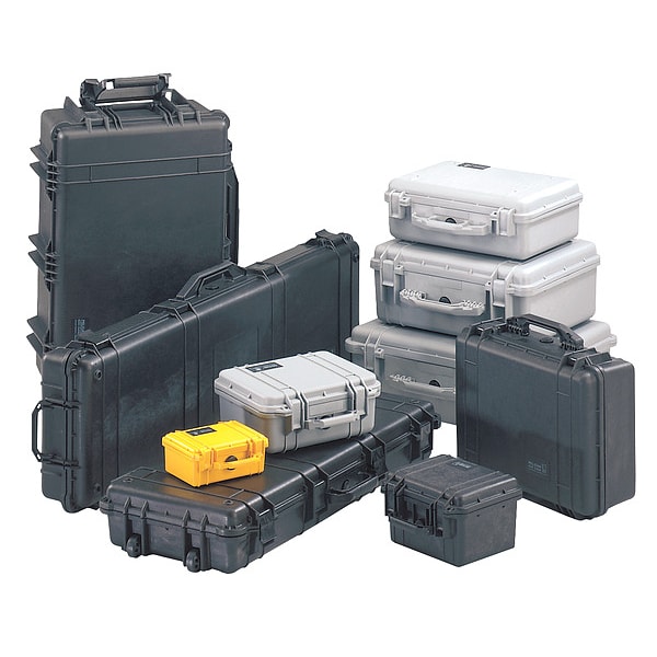 Pelican Case, 8-1/8 InLx6-9/16 InWx3-9/16 InD, Or 1120 | Zoro