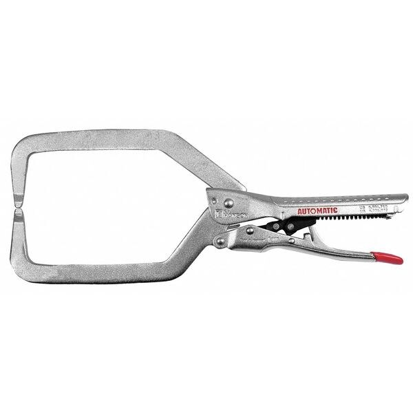 C.H. Hanson Locking CClamp, 10", 41/2" Cap, 5" Throat 06206 Zoro