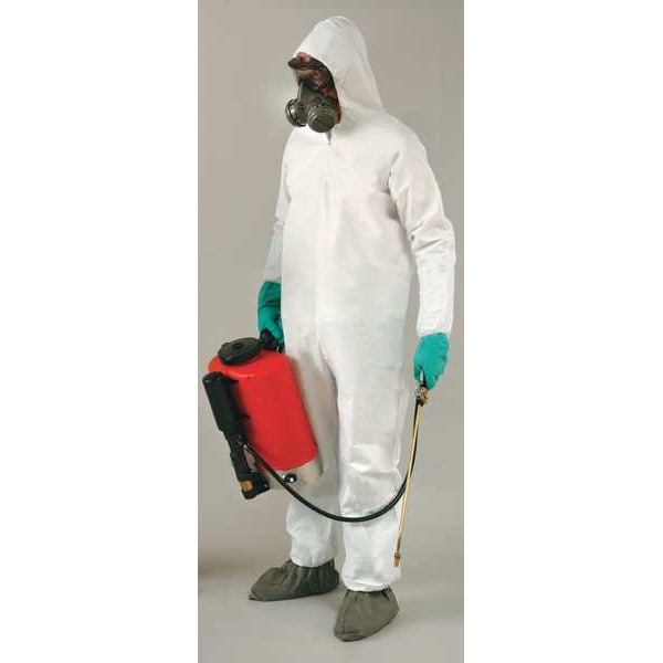 Lakeland Disposable Coverall, XL PBLTG414-XL | Zoro