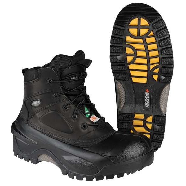 Baffin Size 11 Men's 6" Work Boot Composite Work Boots, Black 71570236