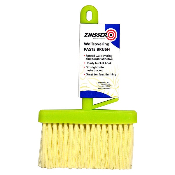 Zinsser Wallpaper Paste Brush, 6 in L, 2 in W 97501 Zoro