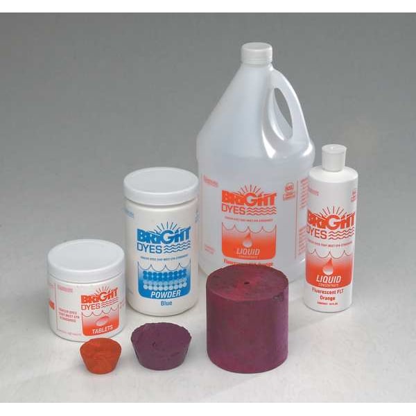 Bright Dyes Dye Tracer Liquid, Red, 1 Gallon 106000-01G