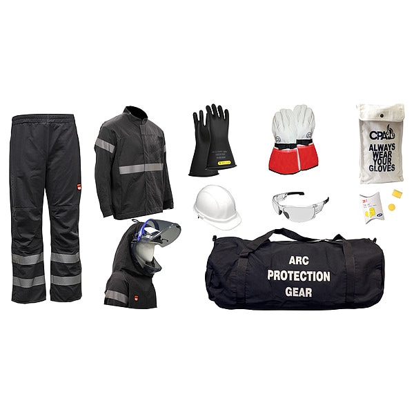 Mechanix Wear Arc Flash Protection Clothing Kit, Sz 9 AG40GPJPMH3P