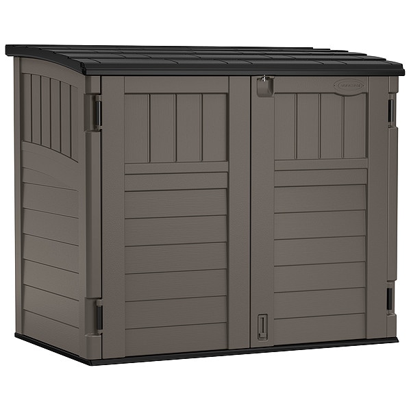 Suncast Outdoor Storage Shed, 401/4"x81/2 BMS2500SB Zoro