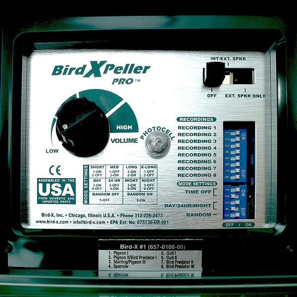 Bird-X Bird Repeller, 110 Vac BXP PRO 1 - main