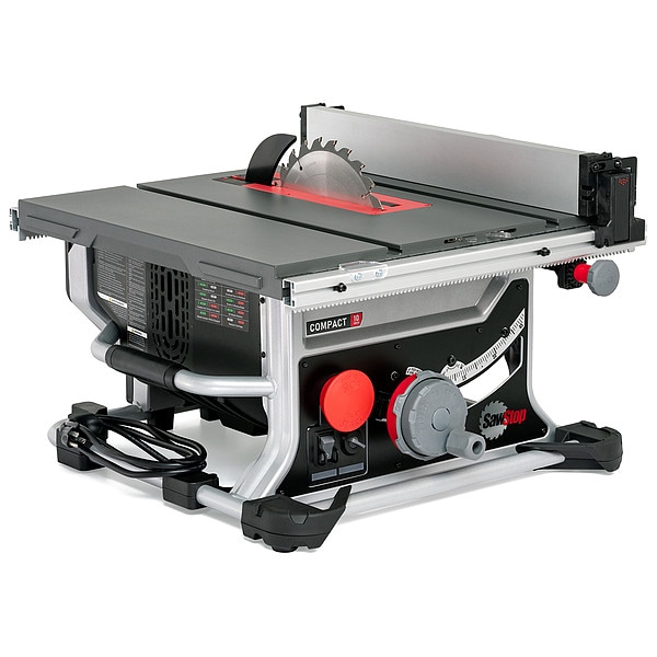 Sawstop Compact Table Saw 10 in Blade Dia., 24 1/2 in CTS120A60 Zoro