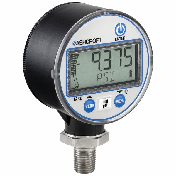 Ashcroft General Purpose Digital Gauge DG2551L0NAM02L500XCYLM Zoro