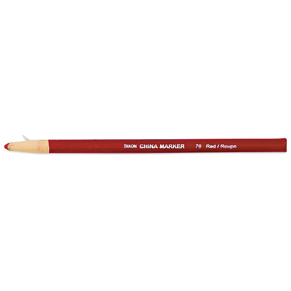 Dixon Ticonderoga China Marker, Red Color Family, 12 PK DIX00079 Zoro