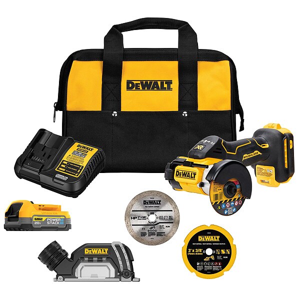 Dewalt CutOff Tool Kit, Cordless, 20V, 2 lb DCS438E1 Zoro