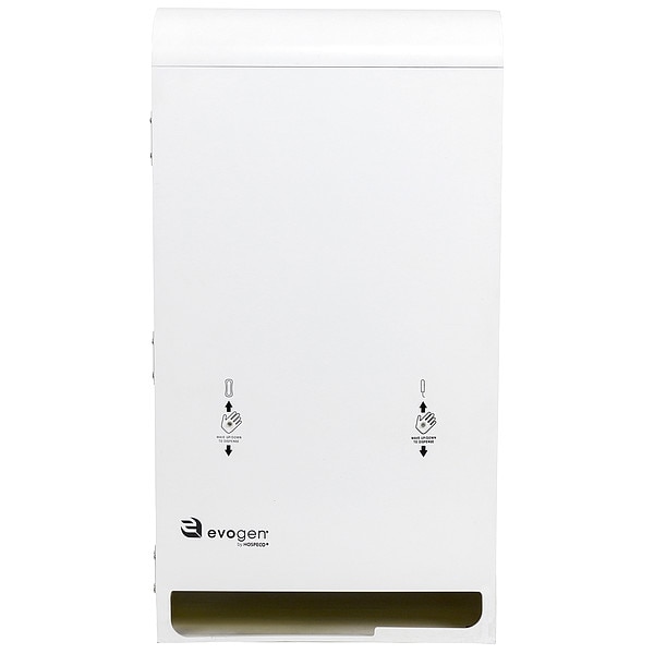 Evogen Sanitary Napkin/Tampon Dispenser, White EVNT3W Zoro