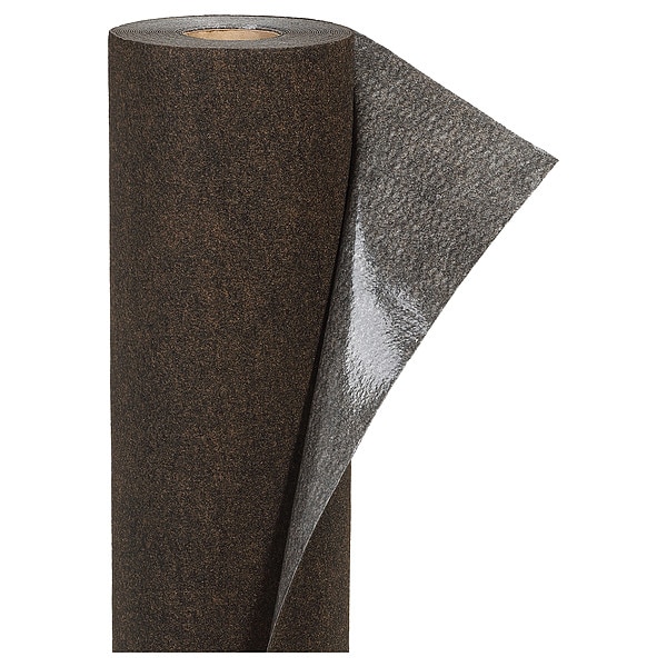 Pig Adhesive Backed Floor Mats, Polyester, 1/8 in thick, Mocha, 3 ft x