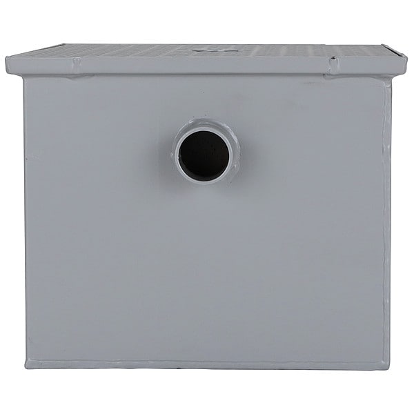 Zurn 2" Pipe Dia., Steel, Grease Interceptor Trap GT2700152NH Zoro