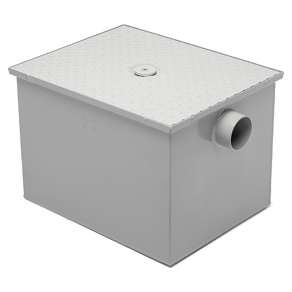 Zurn Grease Trap Interceptor, 3 In, 25 GPM GT2700253NH Zoro