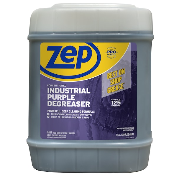 Zep CON IND PURPLE DEGREASER, 5GL R45815 | Zoro