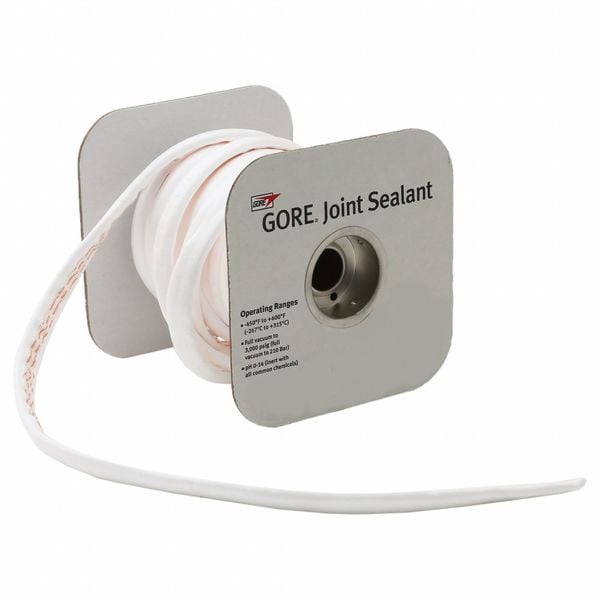 Gore Joint Sealant, EPTFE, 1/2 Inch X 5 Ft 0005F Zoro