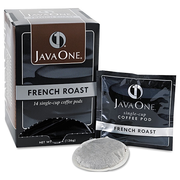 Java One Coffee, French Roast, Pod, Caffeinated, Coffee, 0.3