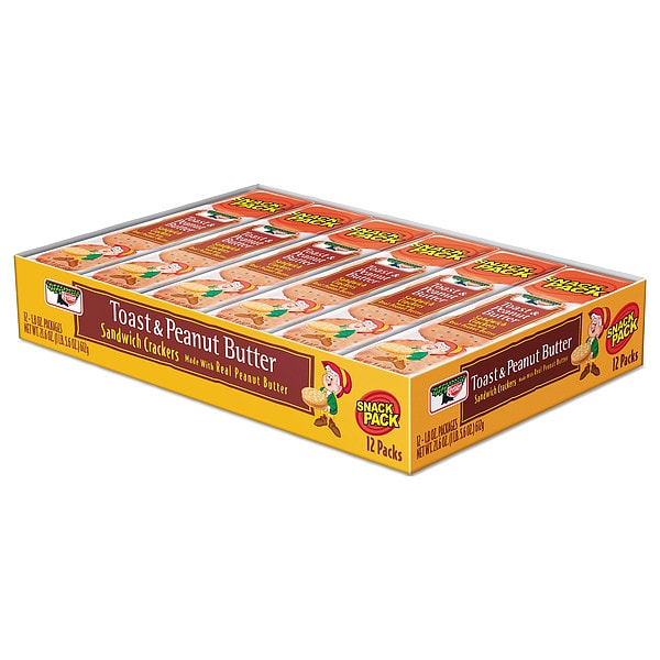 Keebler 1.8oz. Keebler® Toast & PB Crackers, 12 PK 21167 Zoro