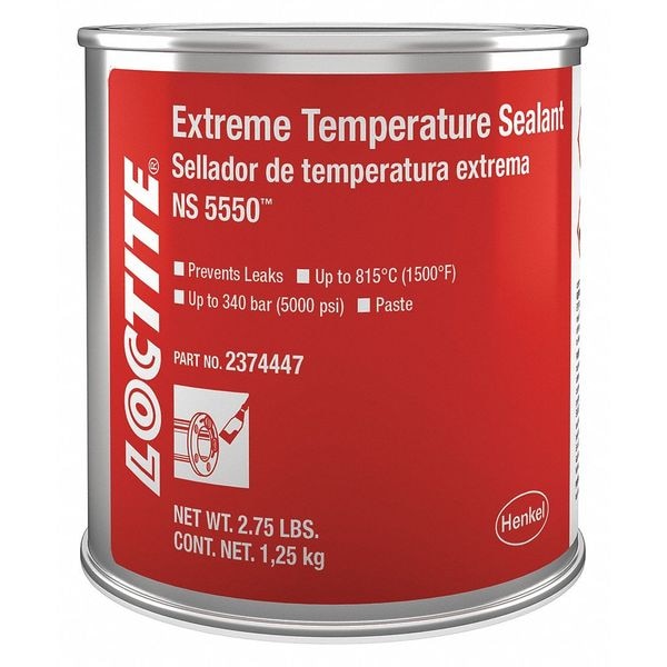 Loctite Paste High Temperature Sealant, 946 mL, Brown, Temp Range 59