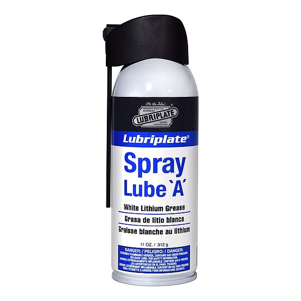 Lubriplate White Lithium Grease, Aerosol Can, 11 oz LBRP0034063 Zoro