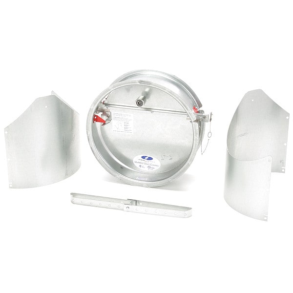 Field Controls Draft Control, 113 Nominal Capcty, Silver 12"M+MG2 Zoro