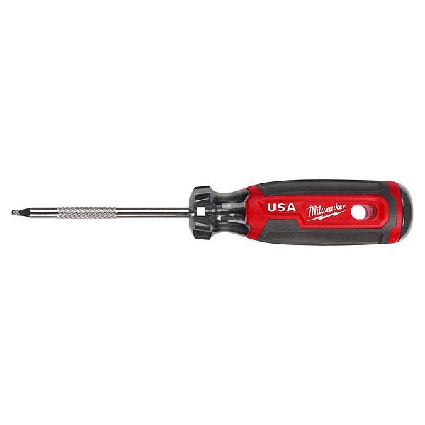 Milwaukee Tool 3 in. 1 Square Cushion Grip Screwdriver (Made in USA