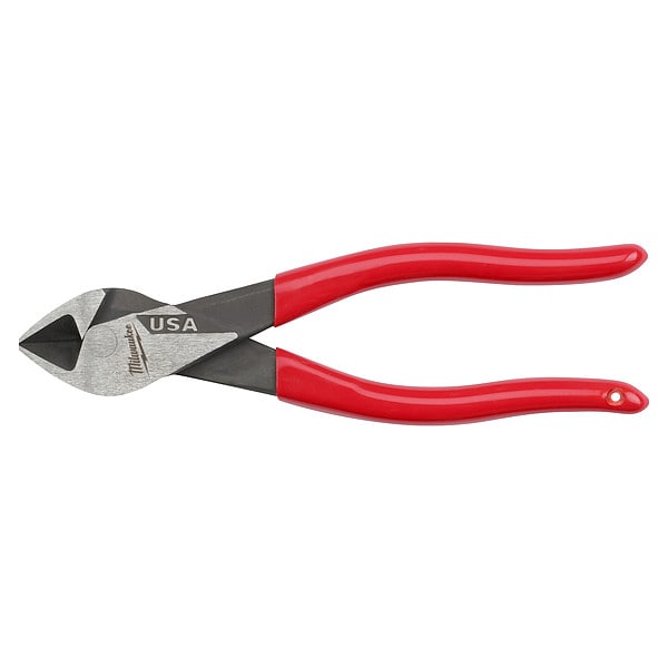 Milwaukee Tool 7 in. Diagonal Cutting Pliers with Dipped Grip (Made in