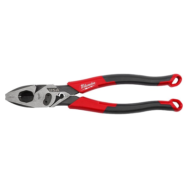 Milwaukee Tool 9 in Comfort Grip Plier High Leverage, Steel MT550C Zoro