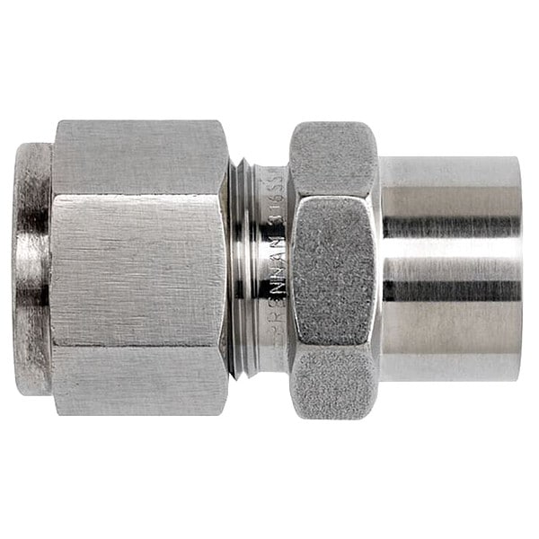 Brennan Industries Socket Weld Connector, Gas, N2425 N24261616SS Zoro