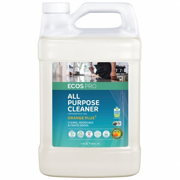 Ecos Pro All Purpose Cleaner, Jug, Orange, 4 PK PL9706/04 Zoro