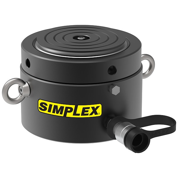 Simplex Lock Nut Hydraulic Ram, Stroke 1 7/10" L RLL1502 Zoro
