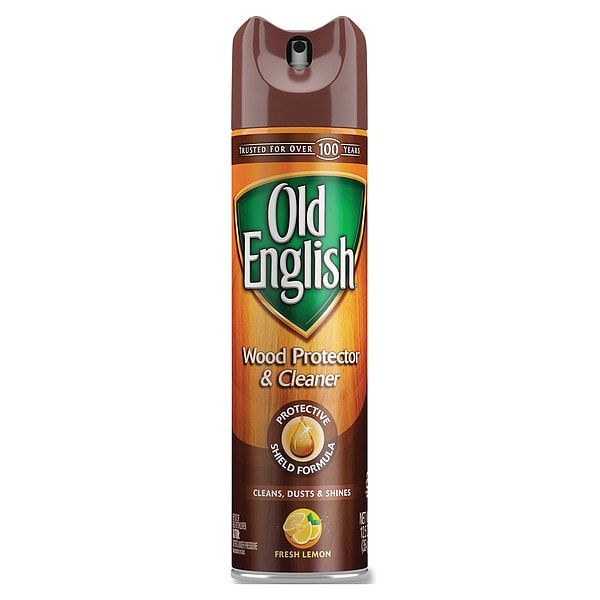 Old English Furniture Polish, Fresh Lemon Scent, 12.5 oz Aerosol Spray