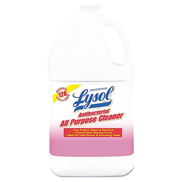 Lysol All Purpose Cleaner, 1 gal. Bottle, Unscented, 4 PK RAC74392 Zoro