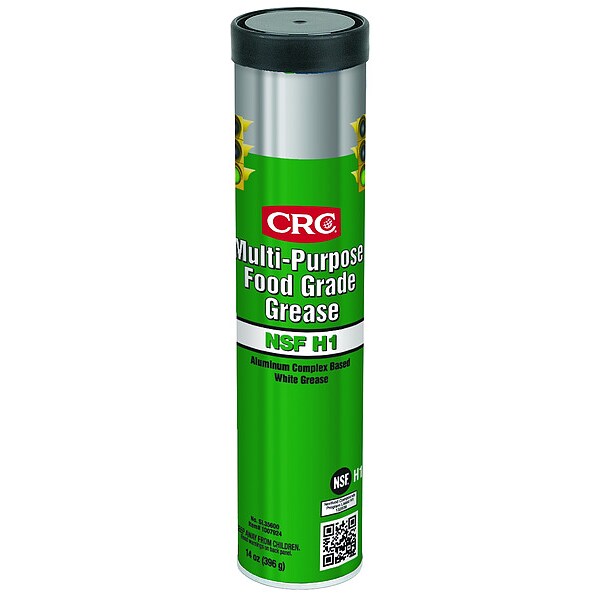 Crc 14 oz. White Food Grade Grease Cartridge SL35600 Zoro