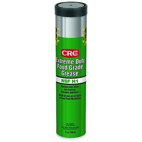Crc 14 oz. Tan Extreme Duty Food Grade Grease Cartridge SL35615 Zoro