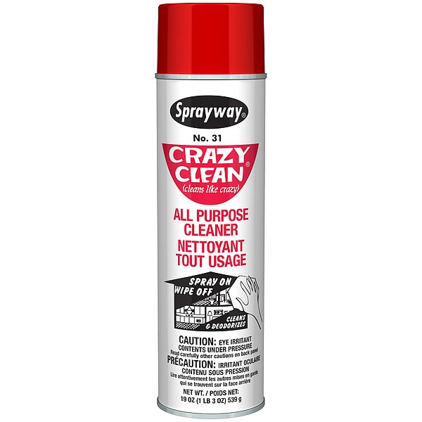 Sprayway All Purpose Cleaner, Crazy Clean, MultiSurface Interior