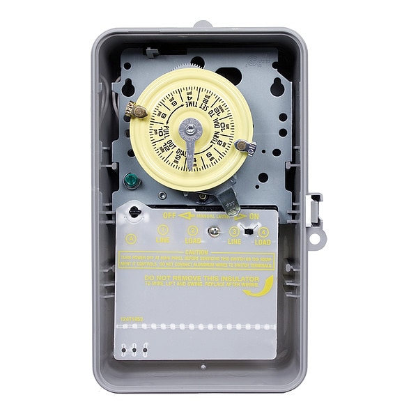 Intermatic Electromechanical Timer, 24 Hour, 1 Pole T101P - main