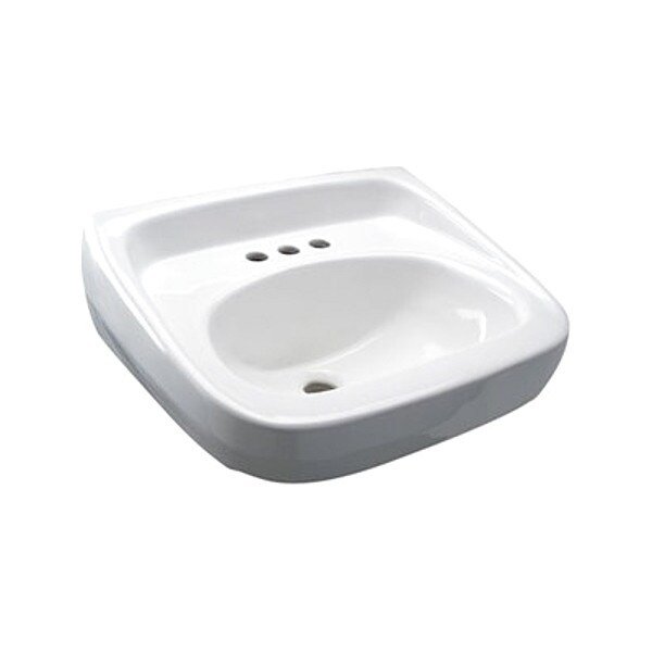 ZURN INDUSTRIES 21 1/2 in W x 18 in L x 20 in H, Wall Mount