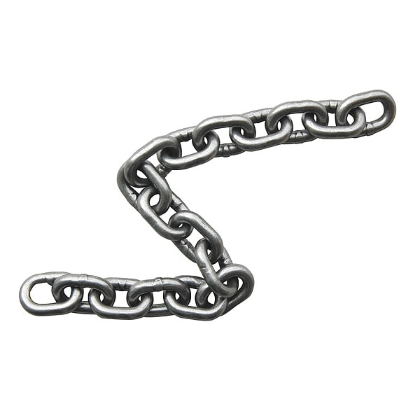 Dayton Chain, Grade 43, 3/8 Size, 60 ft., 5400 lb. 1DJR6 | Zoro