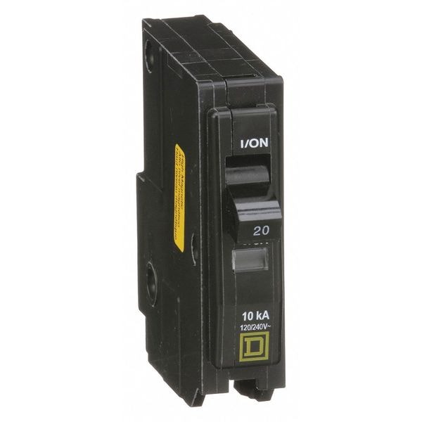 Square D QO120HM QwikOpen 1P High Plug In Circuit Breaker 20A