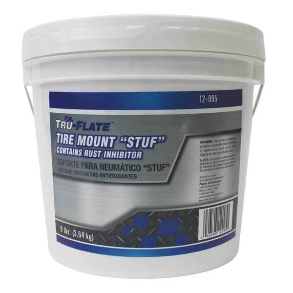 TruFlate Tire Mounting Lubricant, Tub, 8 lbs, Tire Installation